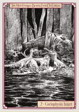 002 | Coelophysis bauri | Release the creatures: Dinosaurs! | BraccoTCG