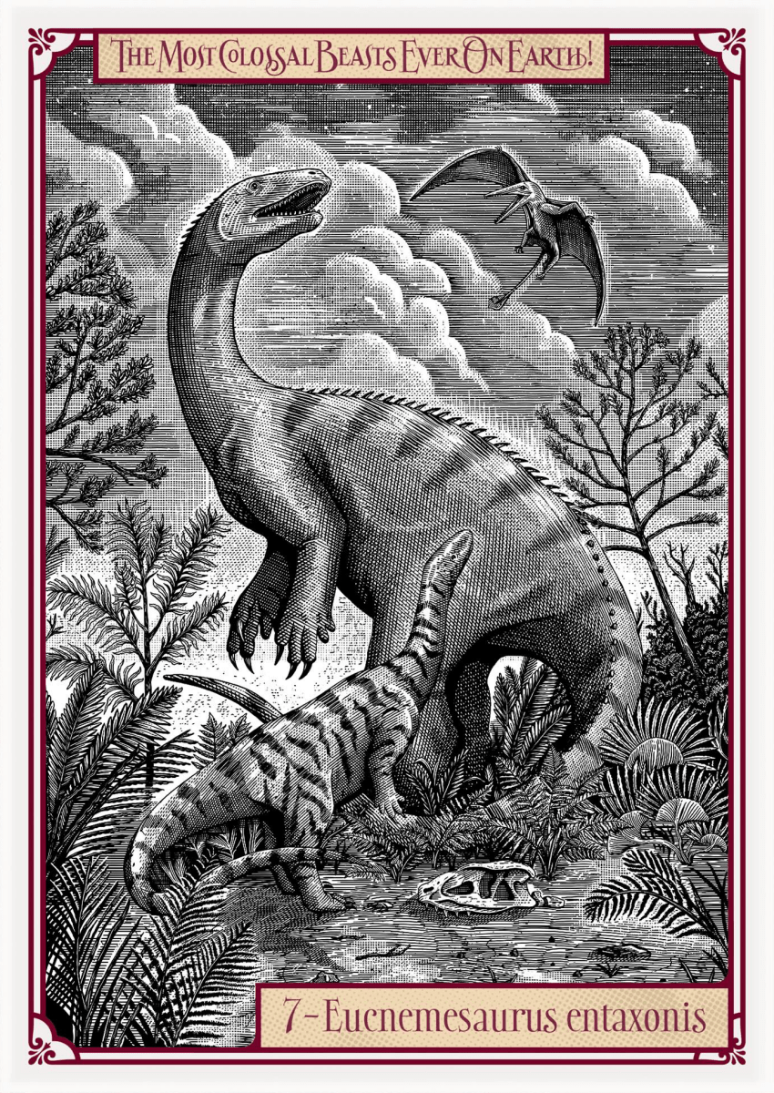 007 | Eucnemesaurus entaxonis by Andrea De Luca | BraccoTCG