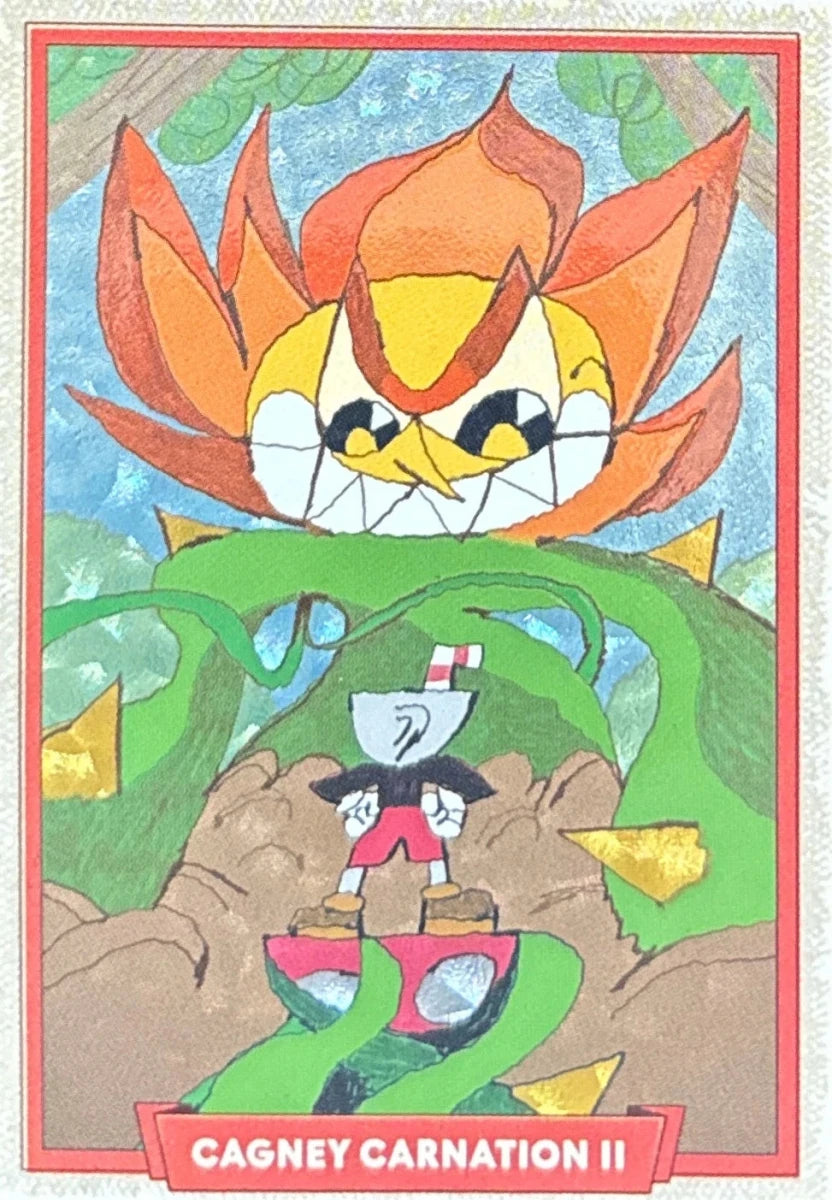 016 - Cagney Carnation II - Cuphead out of the cards by Dario Moccia | BraccoTCG