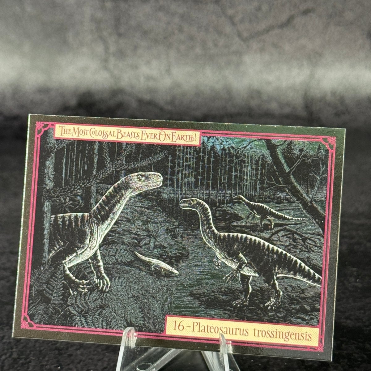 016 | PLATEOSAURUS TROSSINGENSIS by Valerio Mezzetti | BraccoTCG