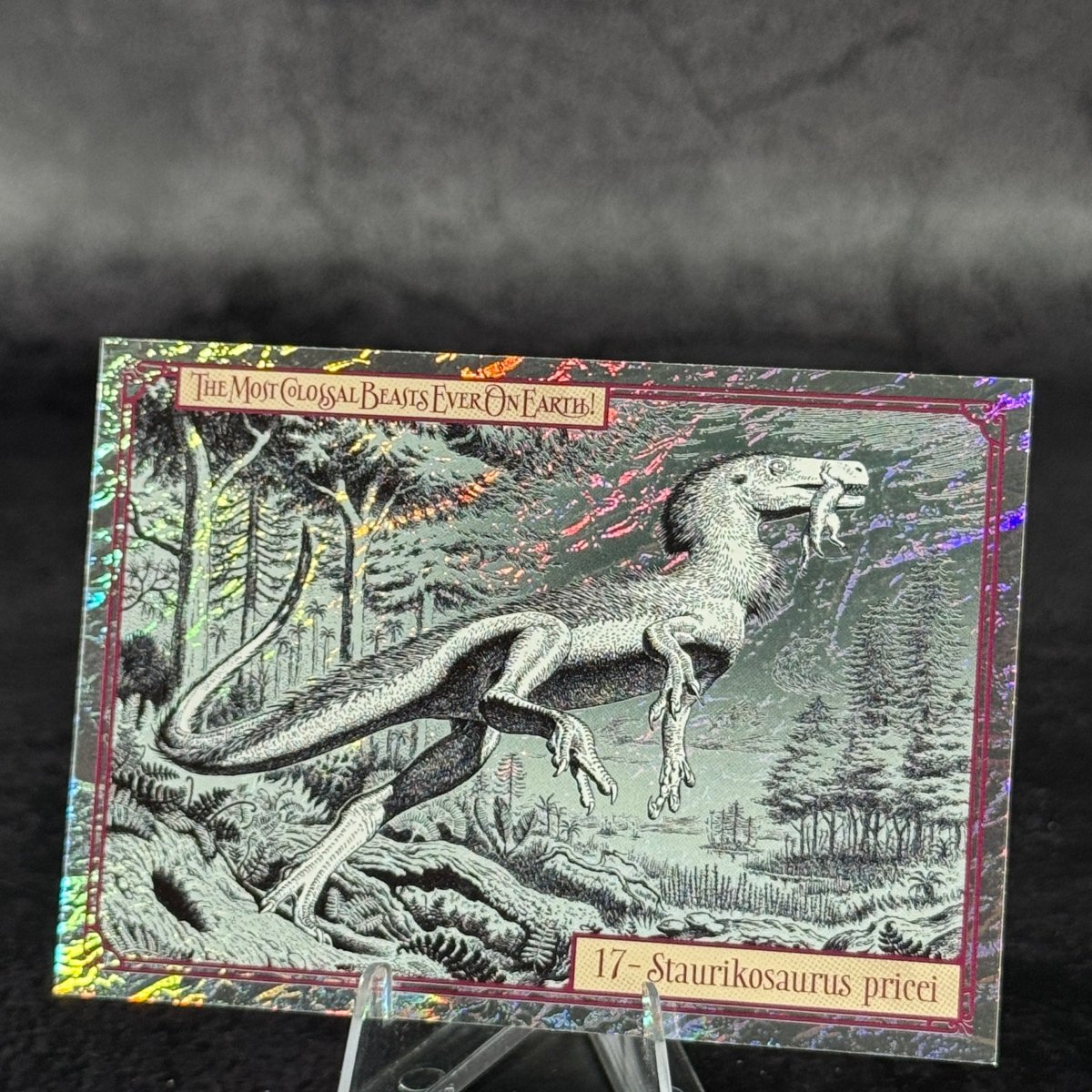 017 | Staurikosaurus pricei by Marzio Mereggla | BraccoTCG
