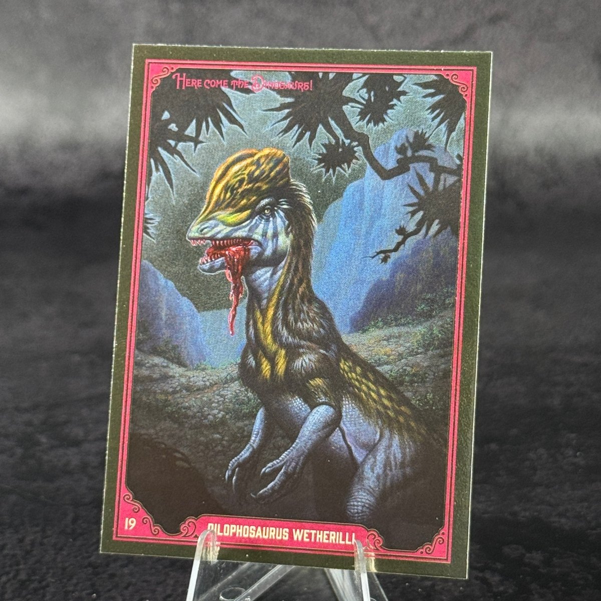 019 | Dilophosaurus wetherilli by Ausonia | BraccoTCG