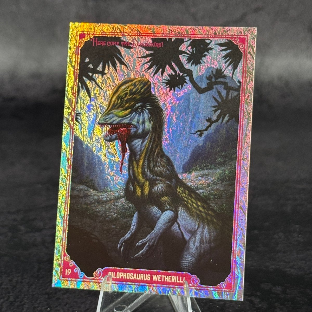 019 | Dilophosaurus wetherilli by Ausonia | BraccoTCG