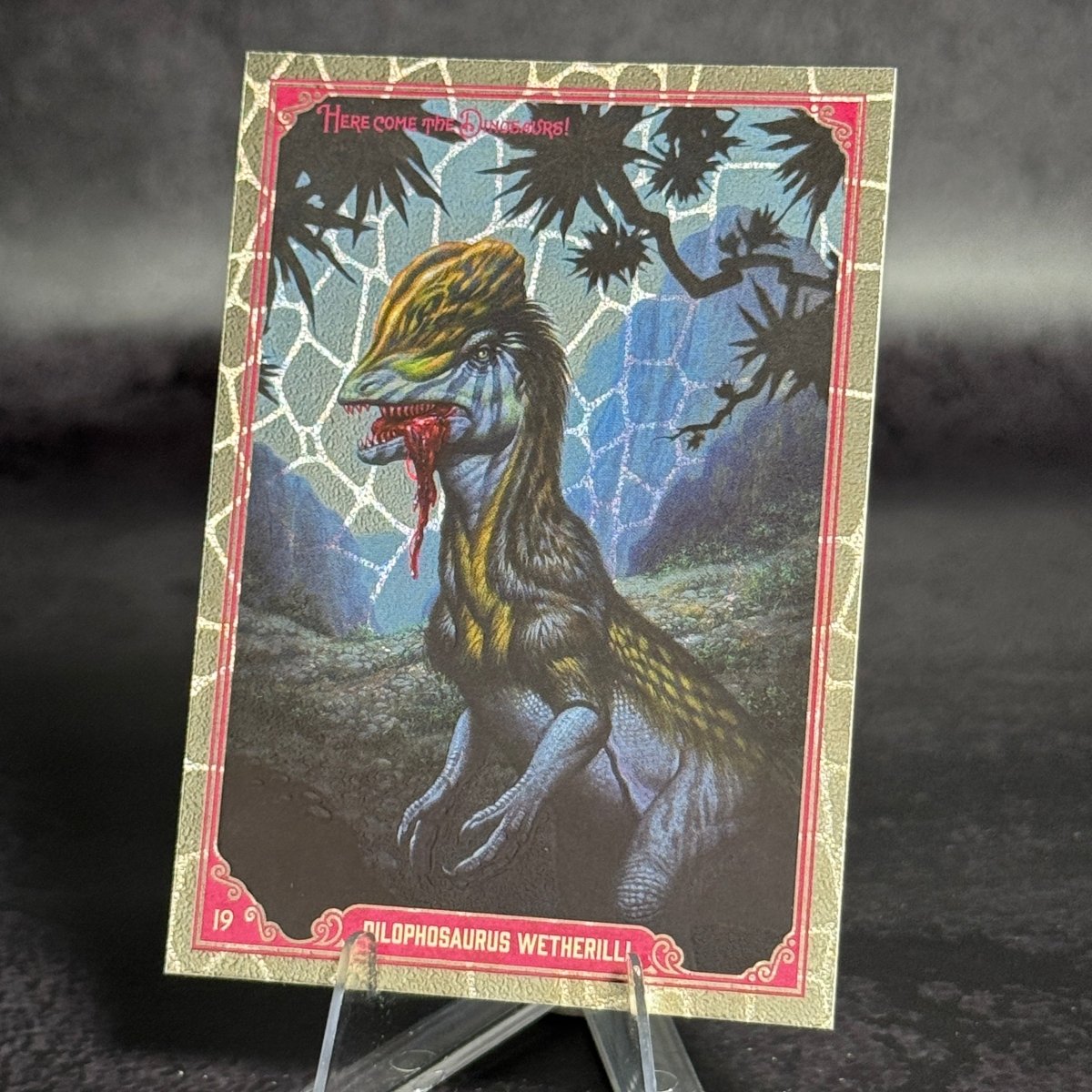 019 | Dilophosaurus wetherilli by Ausonia | BraccoTCG