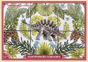 020 | GIGANTSPINOSAURUS SICHUANENSIS by Jacopo Starace & La Galleria Montelupo | BraccoTCG