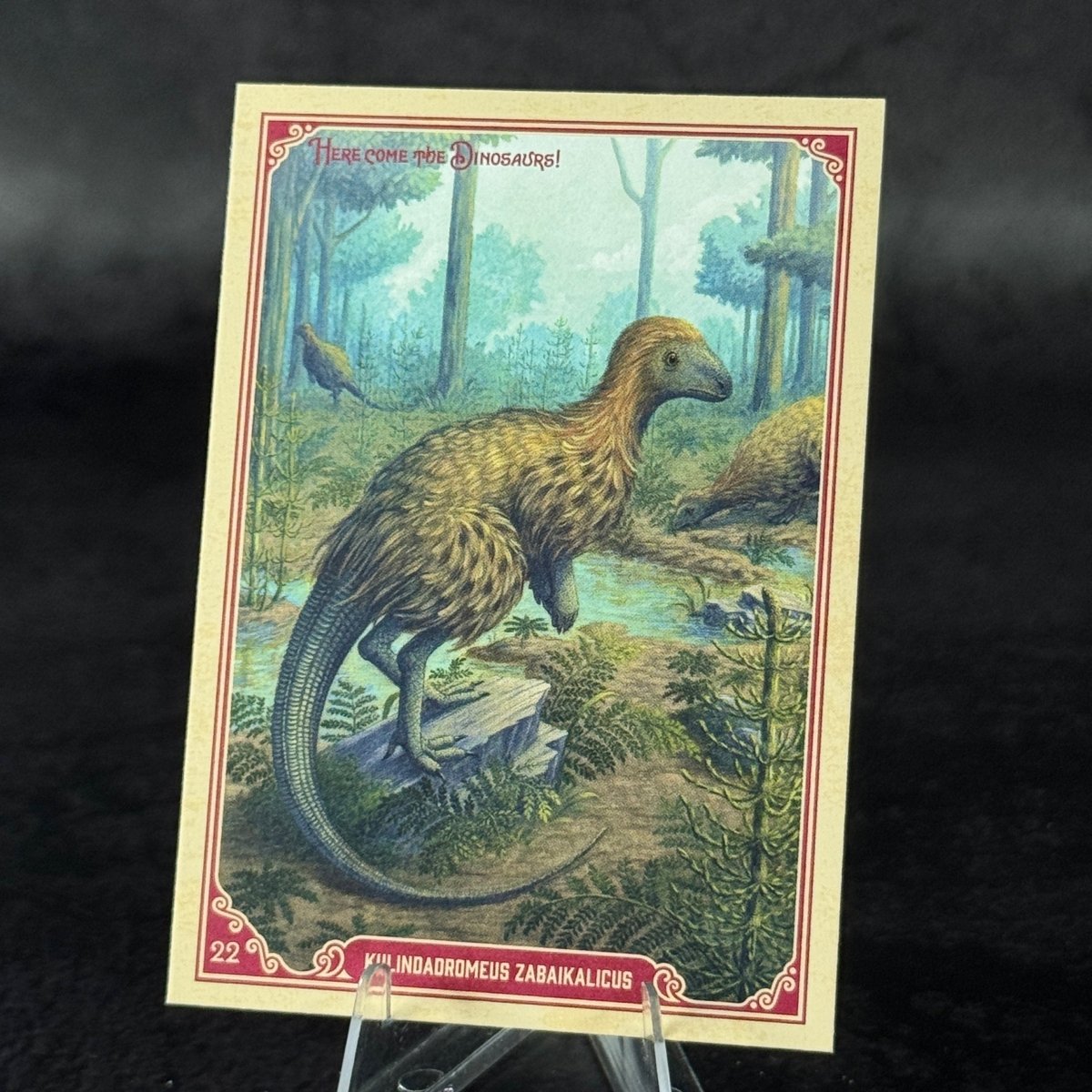 022 | KULINDADROMEUS ZABAIKALICUS by Silvia Guidolin | BraccoTCG
