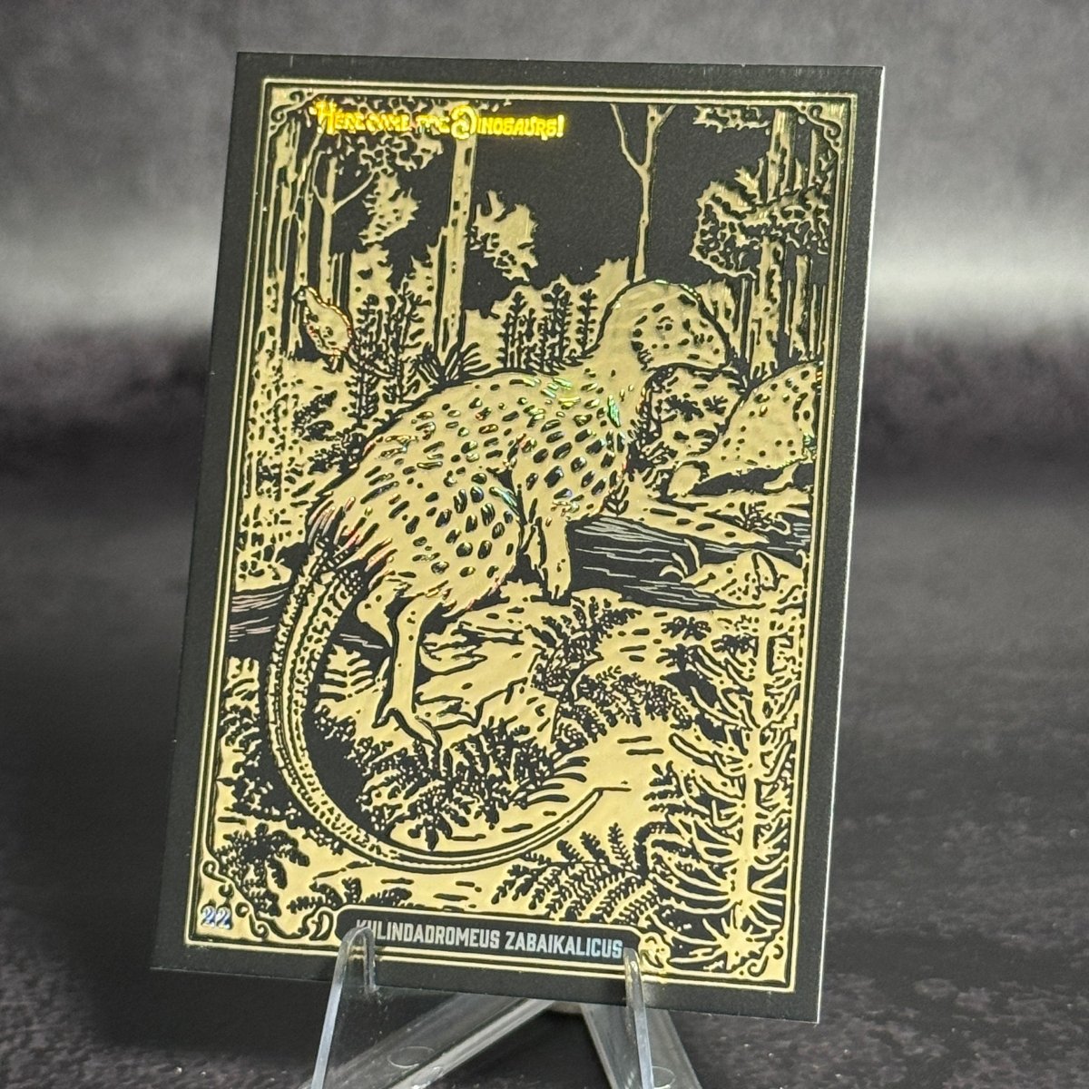 022 | KULINDADROMEUS ZABAIKALICUS by Silvia Guidolin | BraccoTCG