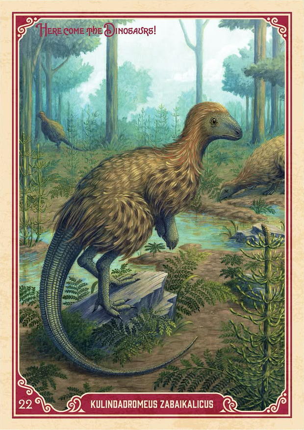 022 | KULINDADROMEUS ZABAIKALICUS by Silvia Guidolin | BraccoTCG