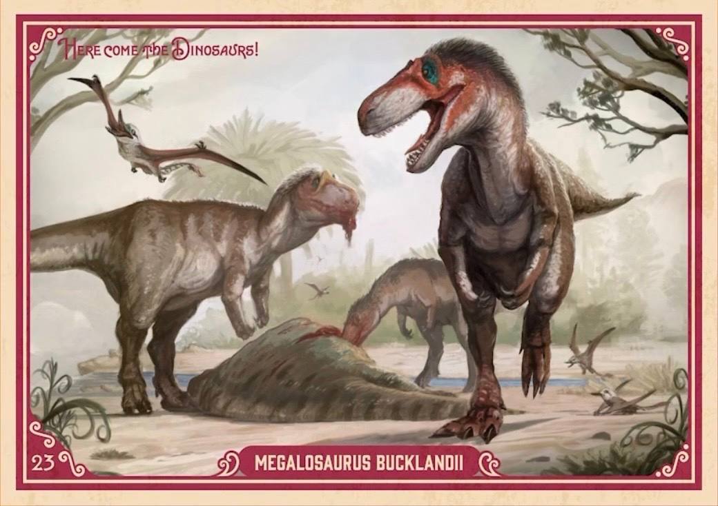 023 | MEGALOSAURUS BUCKLANDII by Mirko Failoni | BraccoTCG
