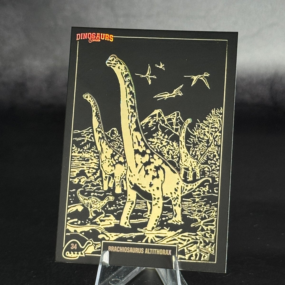 034 | BRACHIOSAURUS ALTITHORAX by Andrea Borgioli | BraccoTCG