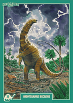 036 | BRONTOSAURUS EXCELSUS by Paolo Marro | BraccoTCG