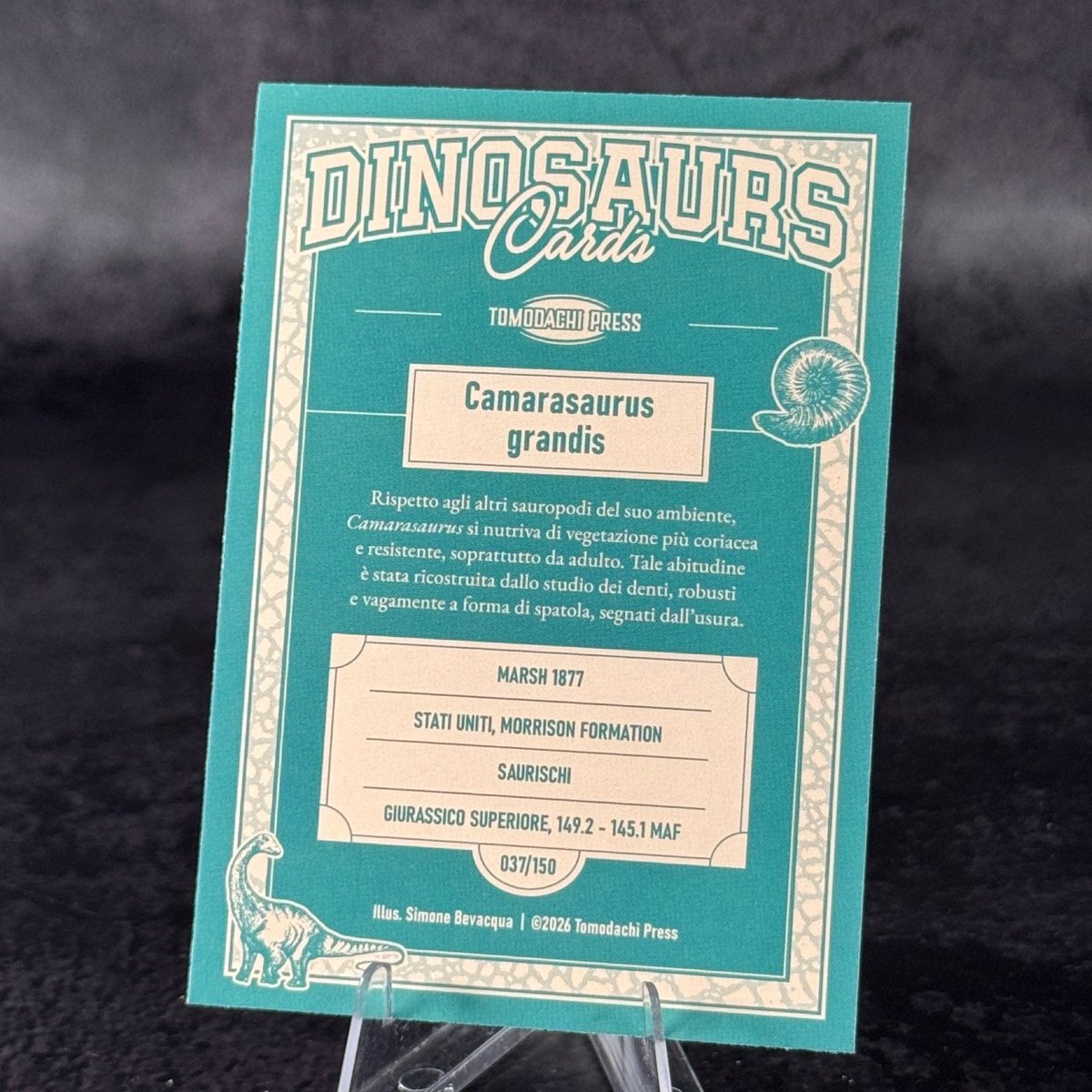 037 | CAMARASAURUS GRANDIS by Simone Bevacqua | BraccoTCG