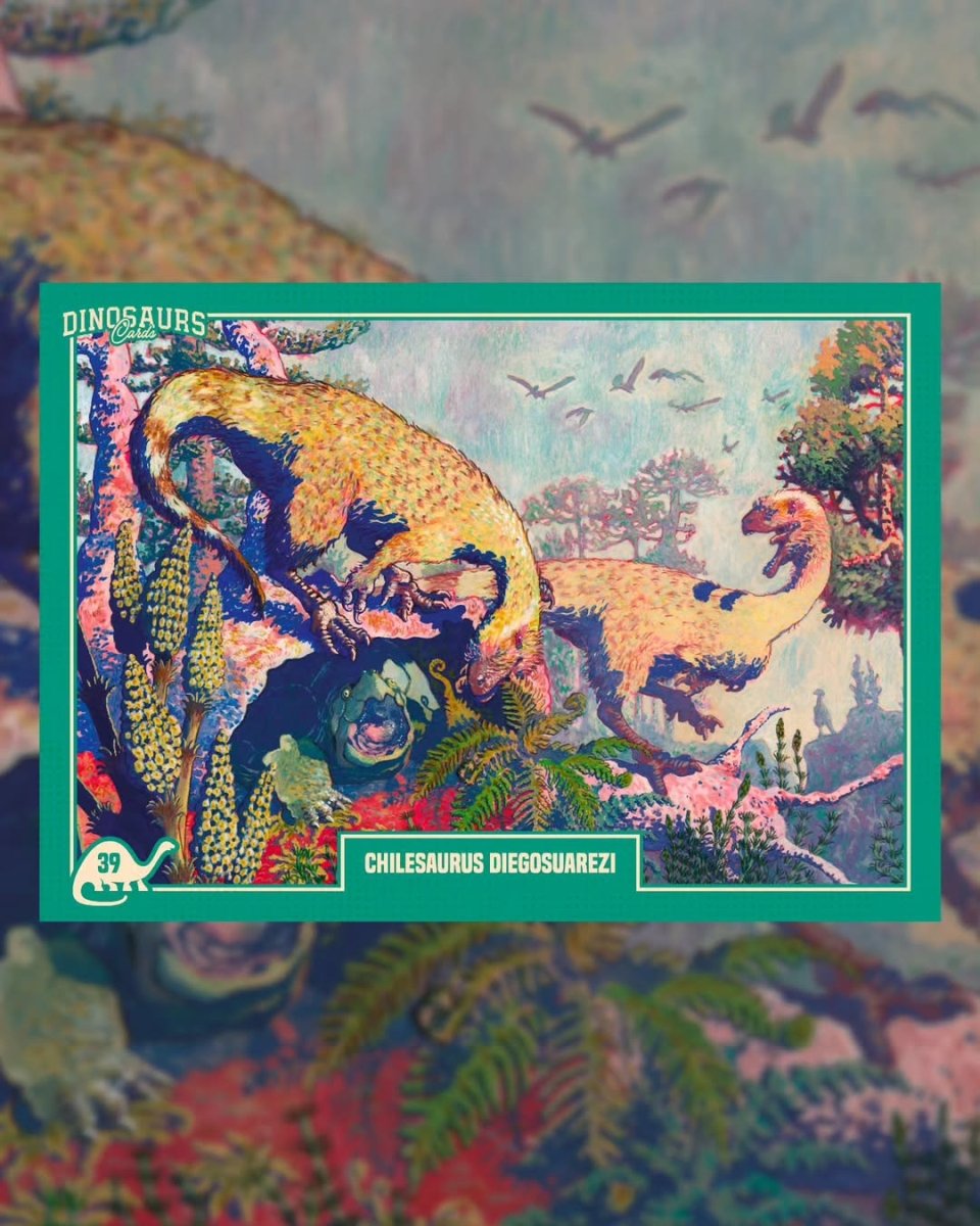 039 | CHILESAURUS DIEGOSUAREZI | Release the creatures: Dinosaurs! | BraccoTCG
