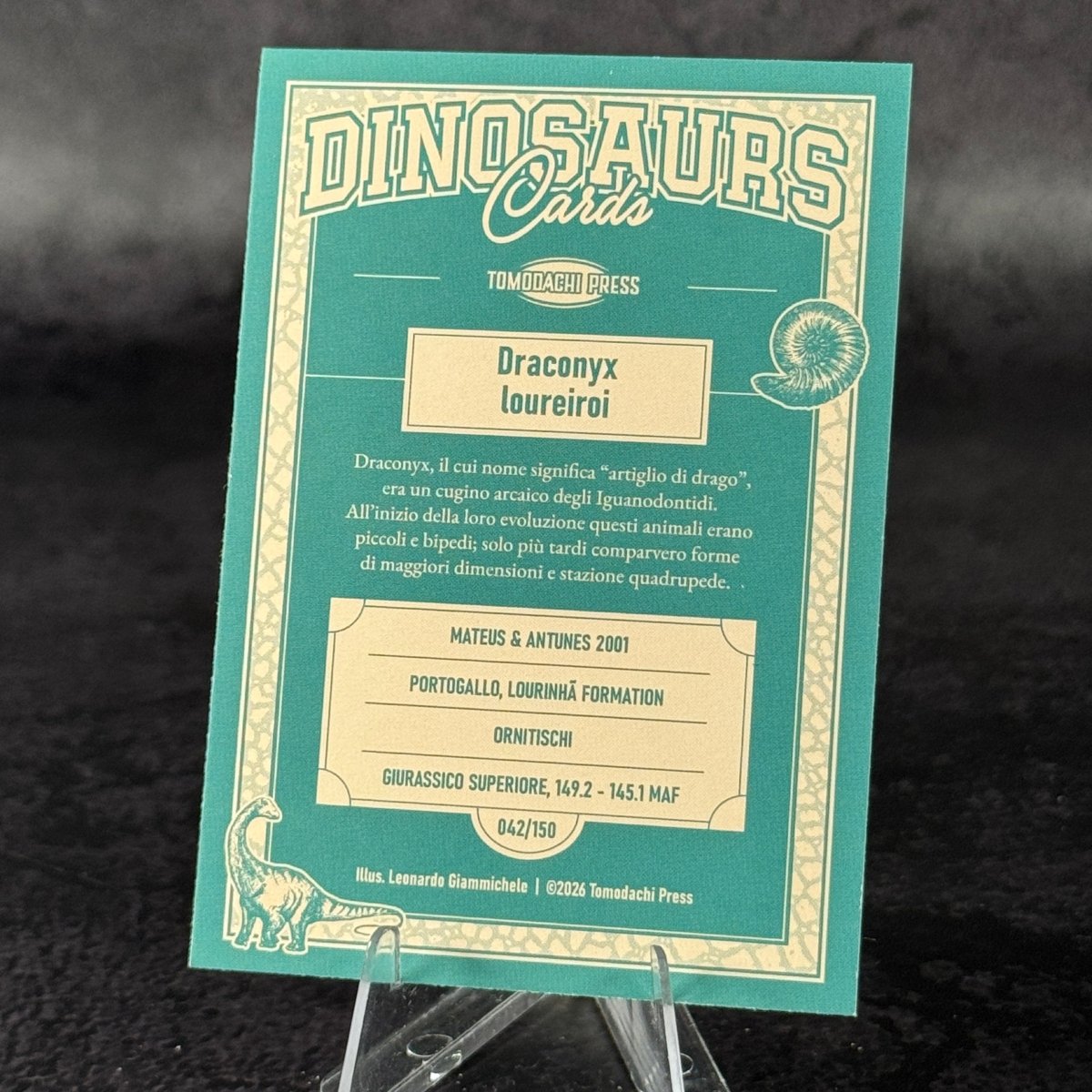 042 | Draconyx loureiroi by Leonardo Giammichele | BraccoTCG