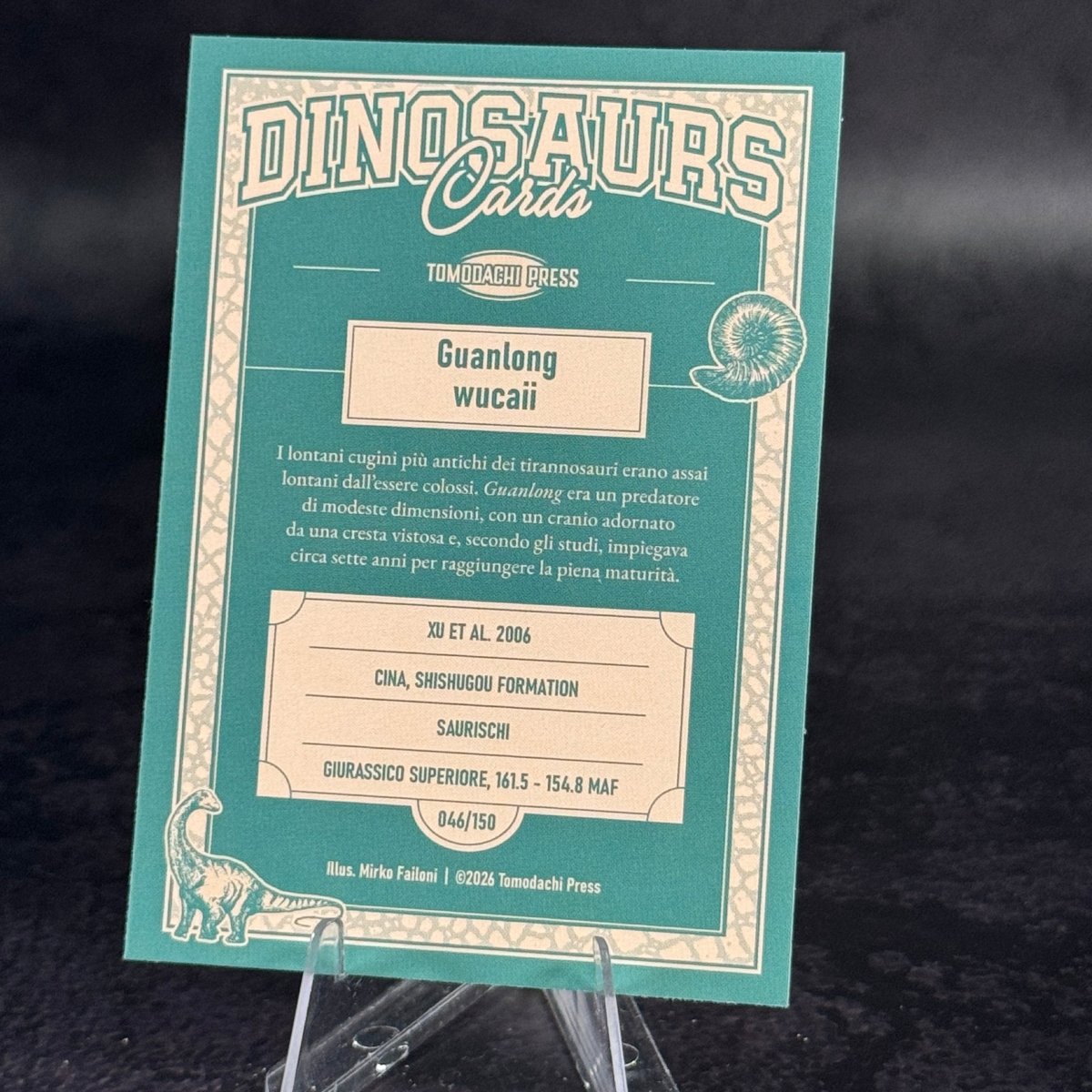 046 | Guanlong wucaii by Mirko Failoni | BraccoTCG