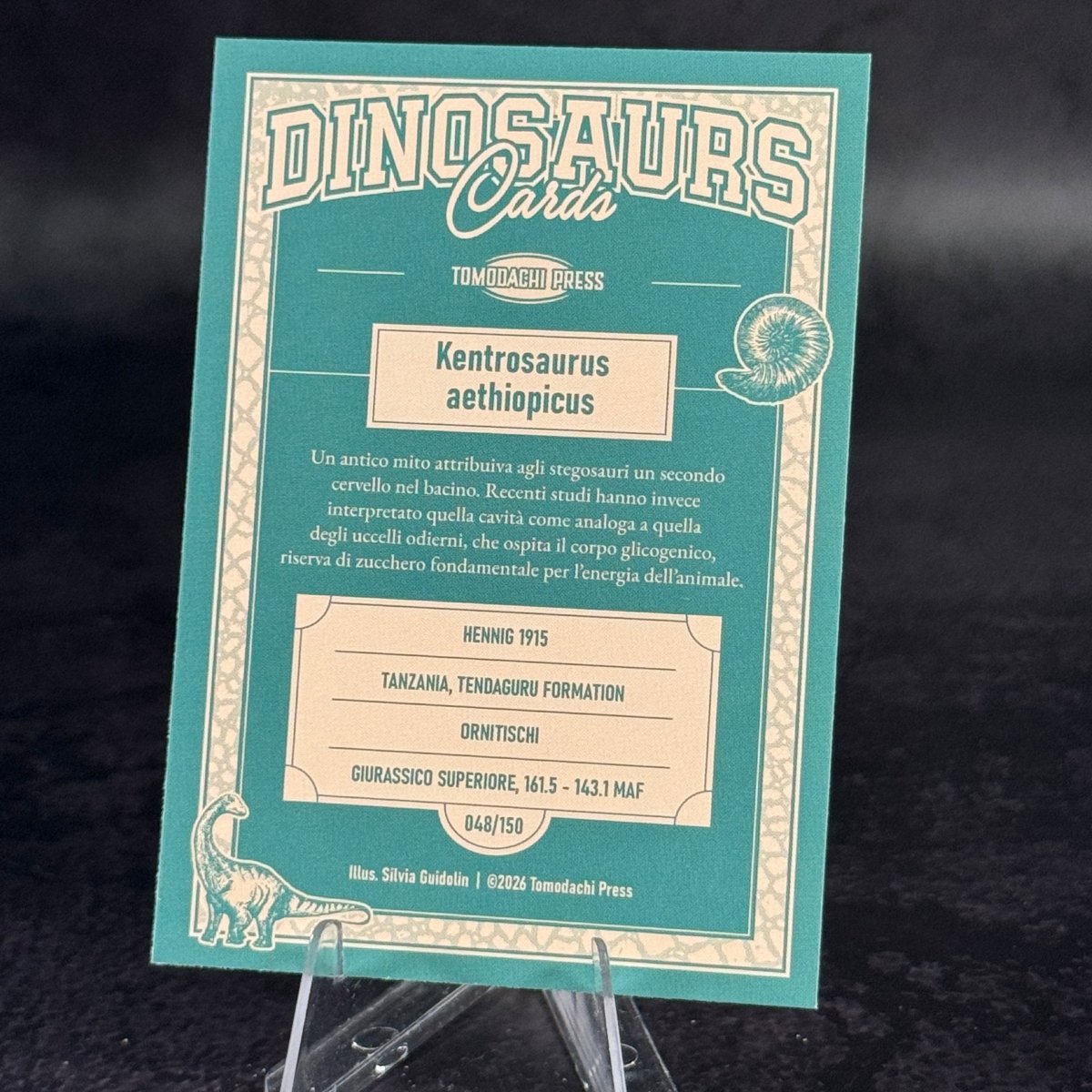 048 | KENTROSAURUS AETHIOPICUS by Silvia Guidolin | BraccoTCG