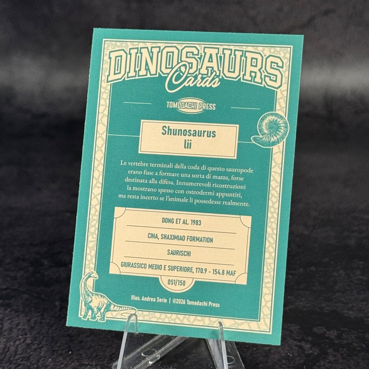 051 | SHUNURAURUS LII by Andrea Serio | BraccoTCG