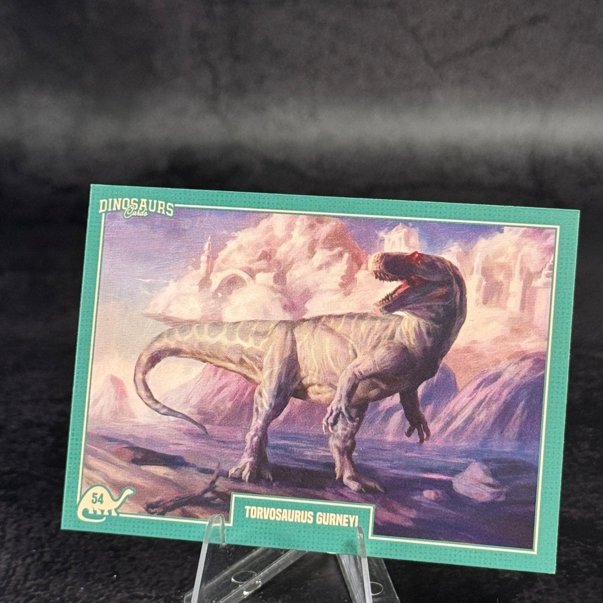 054 | TORVOSAURUS GURNEVI by Julio Reyna | BraccoTCG