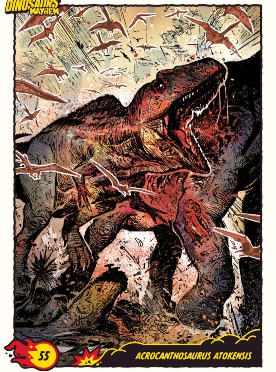 055 | ACROCANTHOSAURUS ATOKENSIS | Release the creatures: Dinosaurs! | BraccoTCG