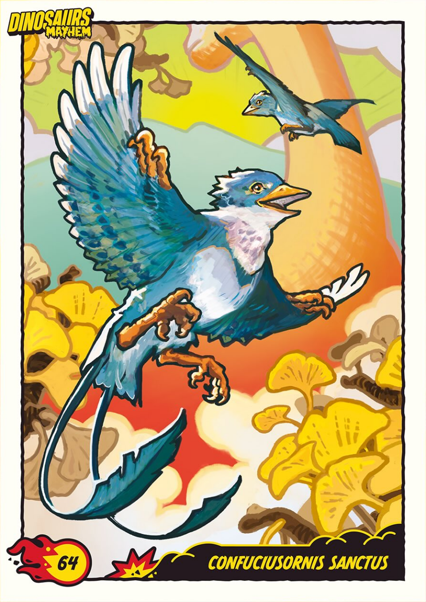 064 | CONFUCIUSORNIS SANCTUS by Daniel Carrai | BraccoTCG