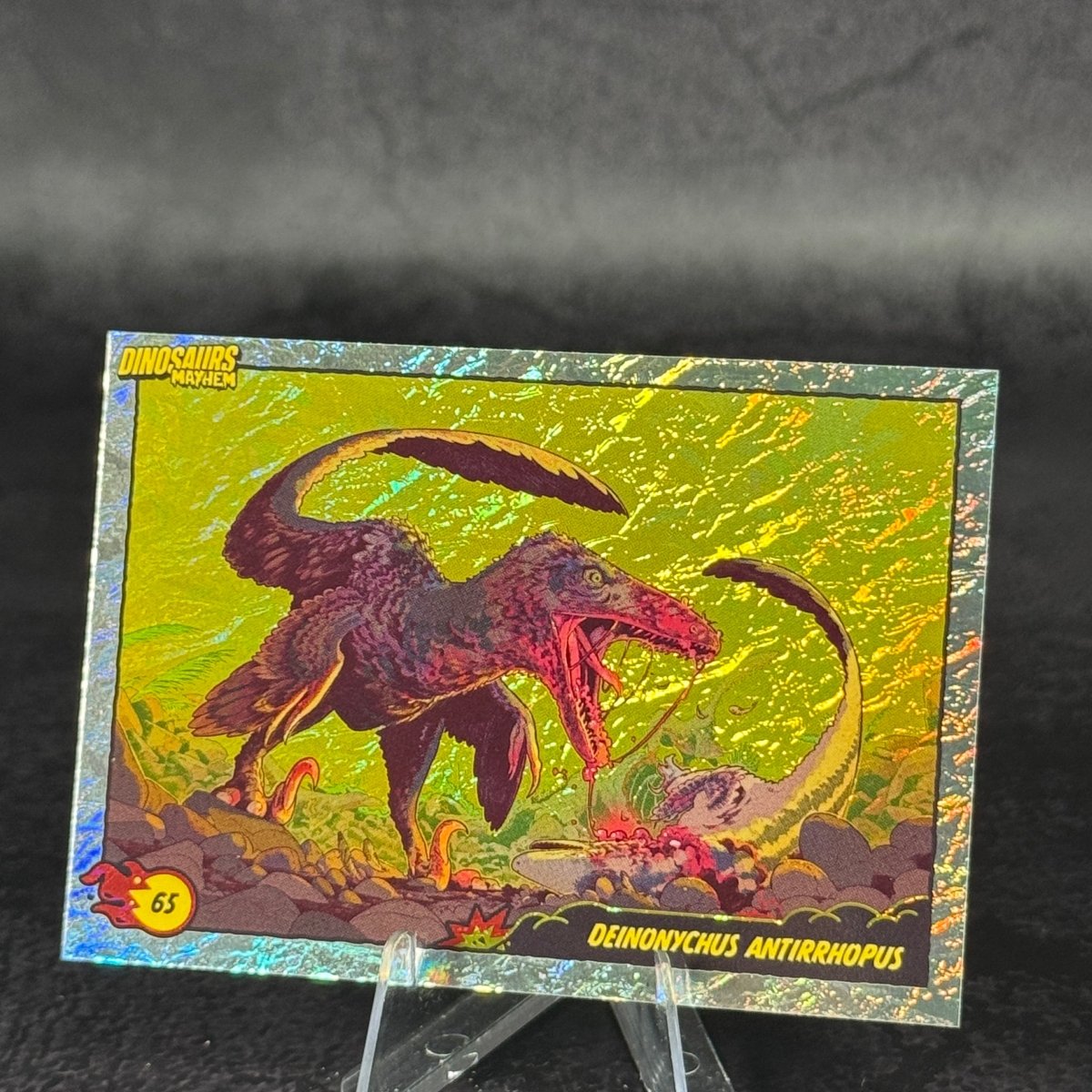 065 | DEINONYCHUS ANTIRRHOPUS by Francesco Mazziotta | BraccoTCG