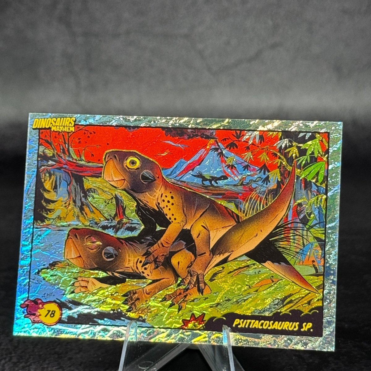 078 | PSITTACOSAURUS SP. by Nicholas Olivieri | BraccoTCG