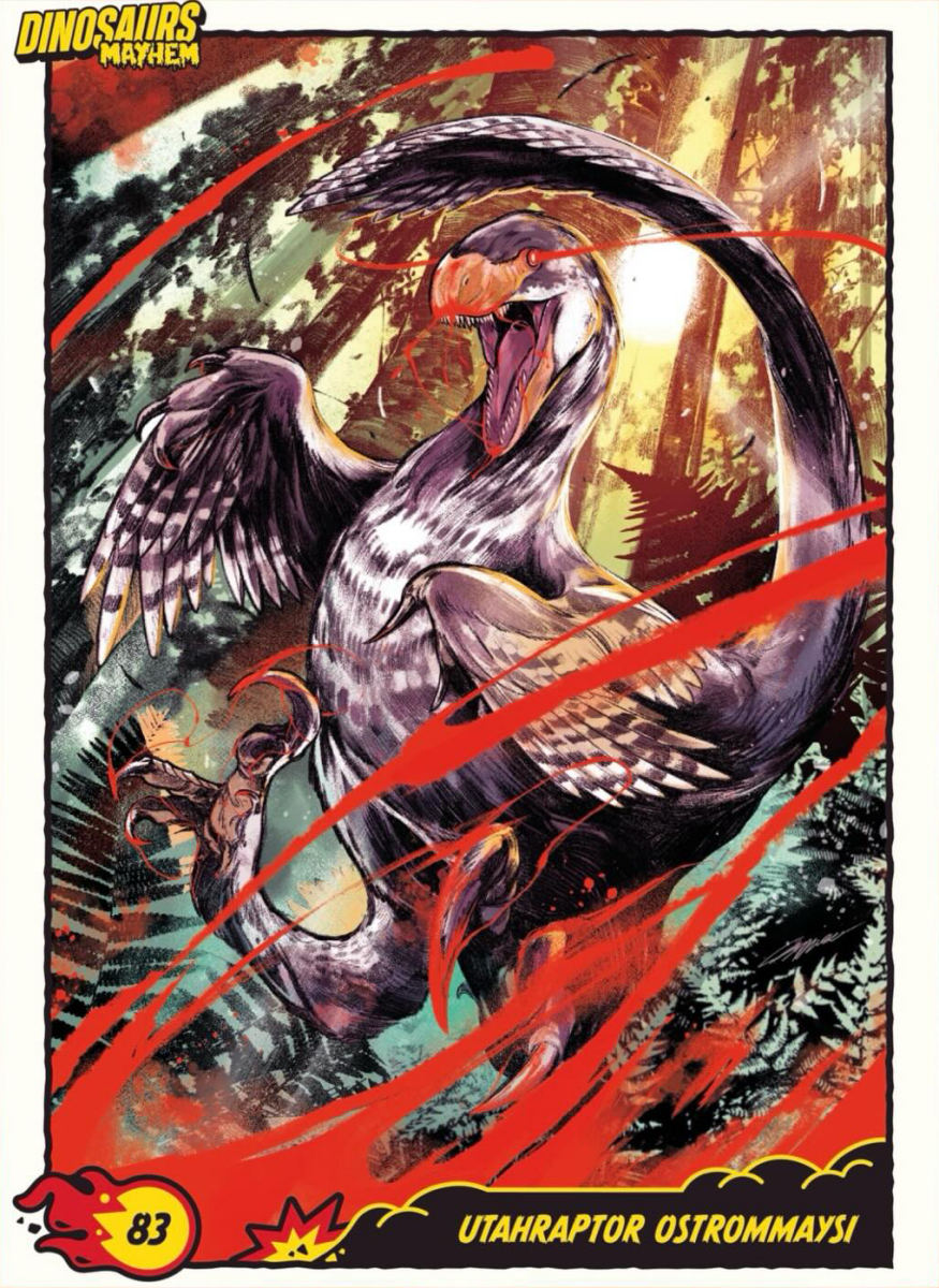 083 | UTAHRAPTOR OSTROMMAYSI by Alessandro Cappuccio | BraccoTCG