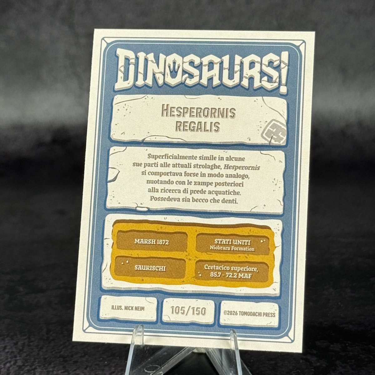 105 | HESPERORNIS REGALIS by Nick Neim | BraccoTCG