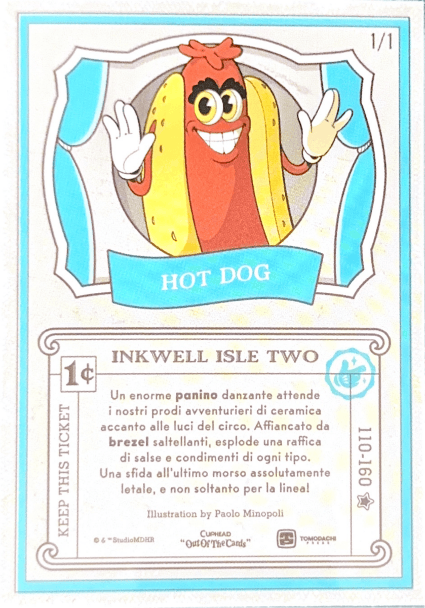 110 | Hotdog numerata 1/1 | BraccoTCG