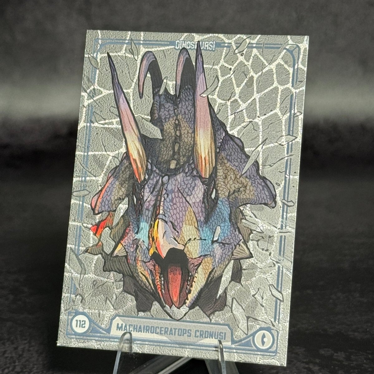 112 | MACHAIROCERATOPS CRONUSI by Luca Negri | BraccoTCG