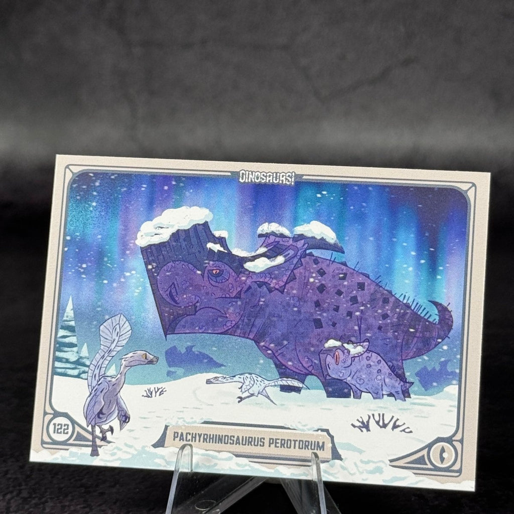122 | PACHYRHINOSAURUS PEROTORUM by Lorenzo Colangeli | BraccoTCG