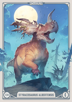 131 | STYRACOSAURUS ALBERTENSIS by Nicola Saviori | BraccoTCG