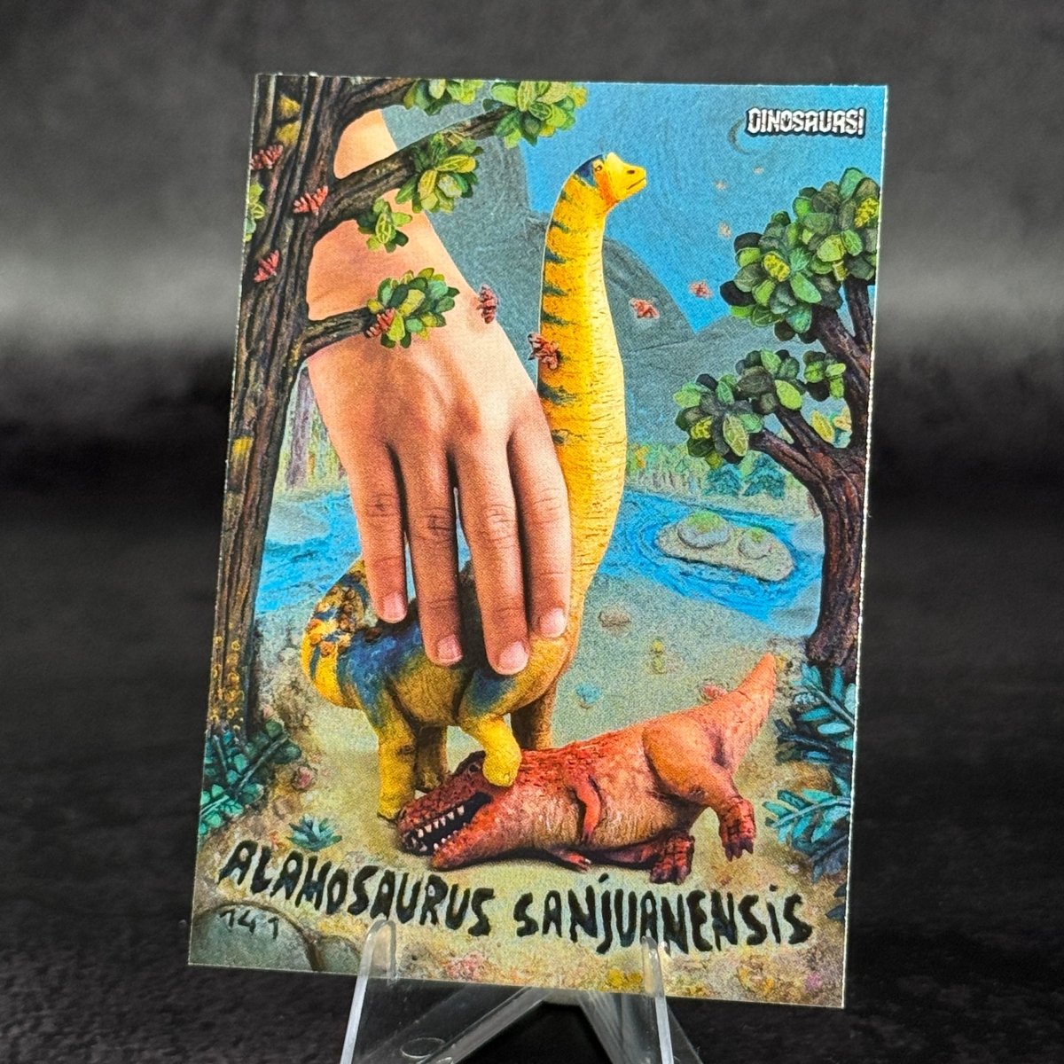 141 | ALAMOSAURUS SANJUANENSIS by Sara Ruggeri | BraccoTCG