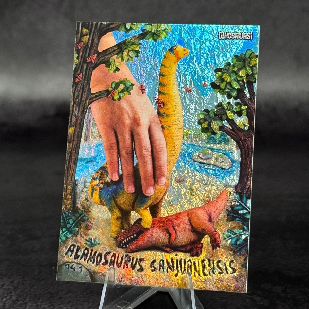141 | ALAMOSAURUS SANJUANENSIS by Sara Ruggeri | BraccoTCG
