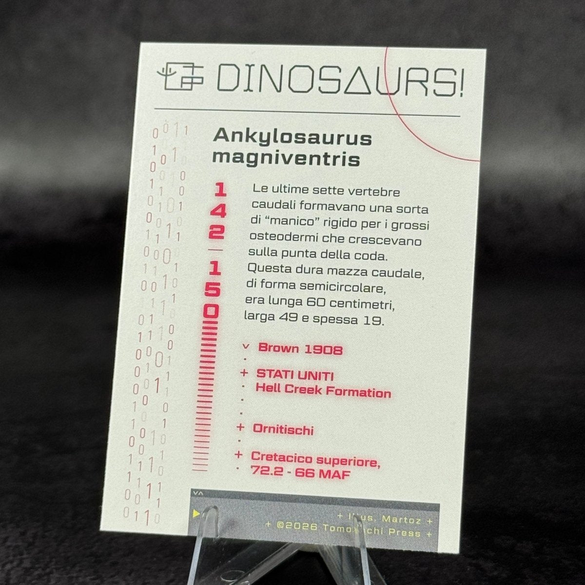 142 | ANKYLOSURUS MAGNIVENTRIS by Martoz | BraccoTCG