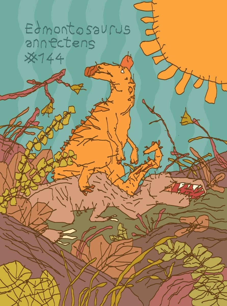 144 | EDMONTOSAURUS ANNECTENS | Release the creatures: Dinosaurs! | BraccoTCG