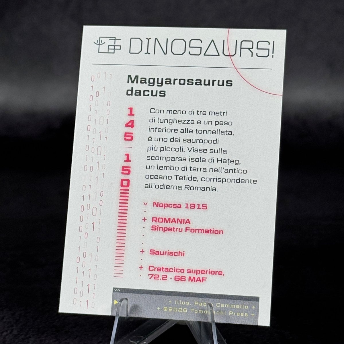 145 | MAGVAROSAURUS DACUS by Pablo Cammello | BraccoTCG