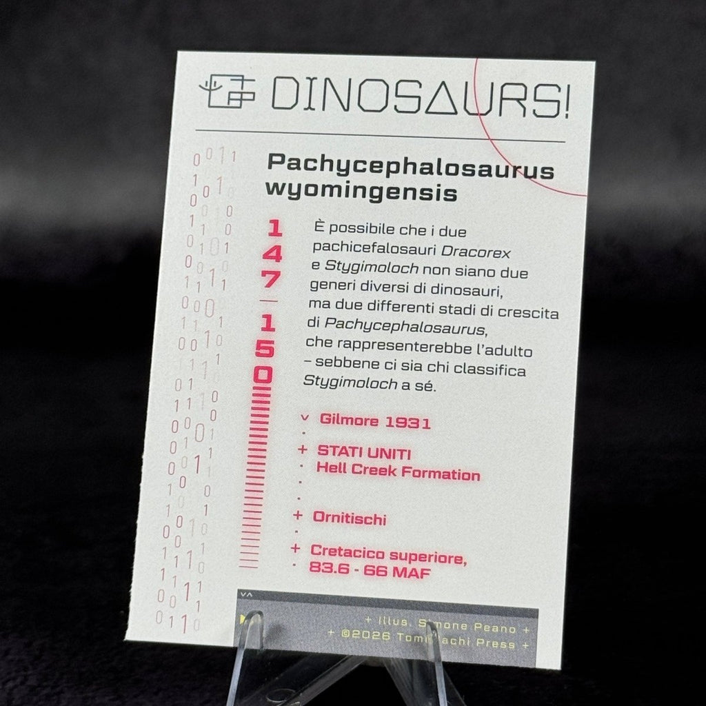 147 | PACHYCEPHALOSAURUS WYOMINGENSIS by Simone Peano | BraccoTCG