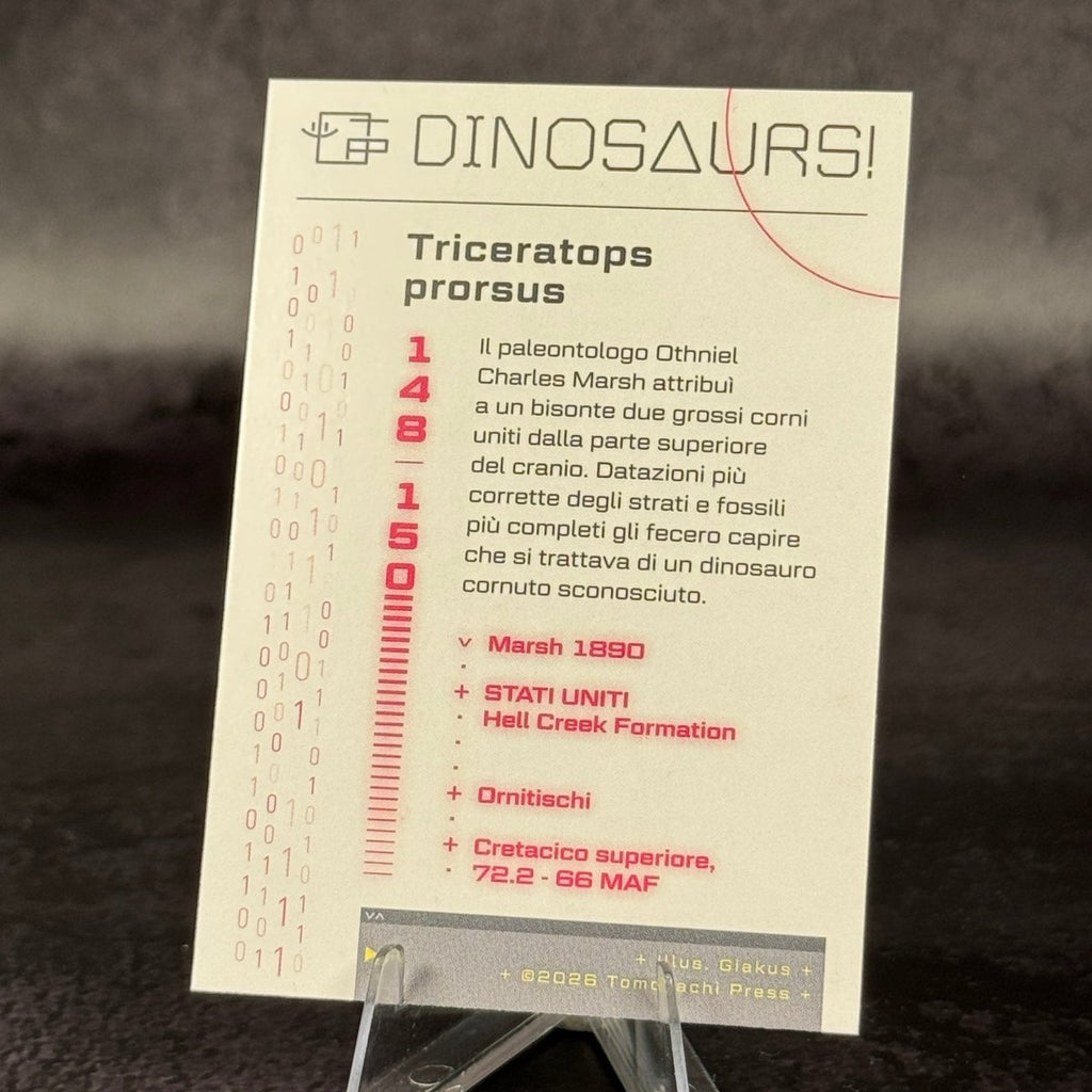 148 | TRICERATOPS PRORSUS by Giakus | BraccoTCG
