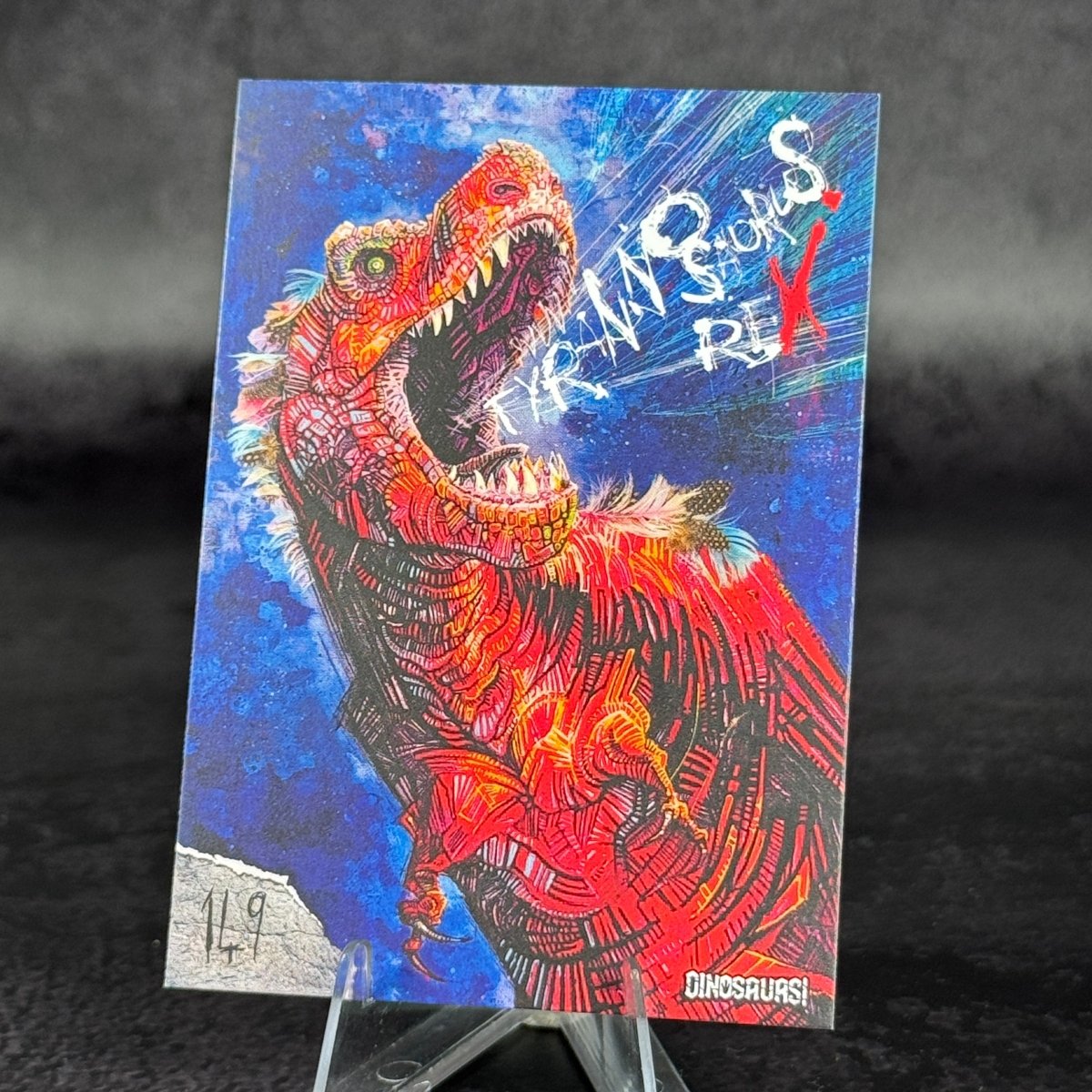 149 | TYRANNOSAURUS REX by Attila Schwanz | BraccoTCG