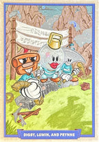 158 - Digby, Lumin, and Prynne - Cuphead out of the cards by Dario Moccia | BraccoTCG