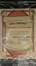 Contract Baronessa von bon bon - Cuphead out of the cards by Dario Moccia | BraccoTCG