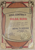 Contract Hilda berg - Cuphead out of the cards by Dario Moccia | BraccoTCG