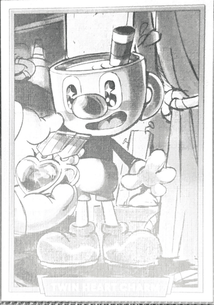 Full Set Concept 160 - Cuphead out of the cards by Dario Moccia | BraccoTCG
