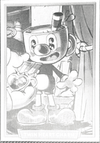Full Set Concept 160 - Cuphead out of the cards by Dario Moccia | BraccoTCG