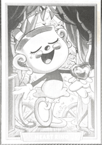 Full Set Concept 160 - Cuphead out of the cards by Dario Moccia | BraccoTCG