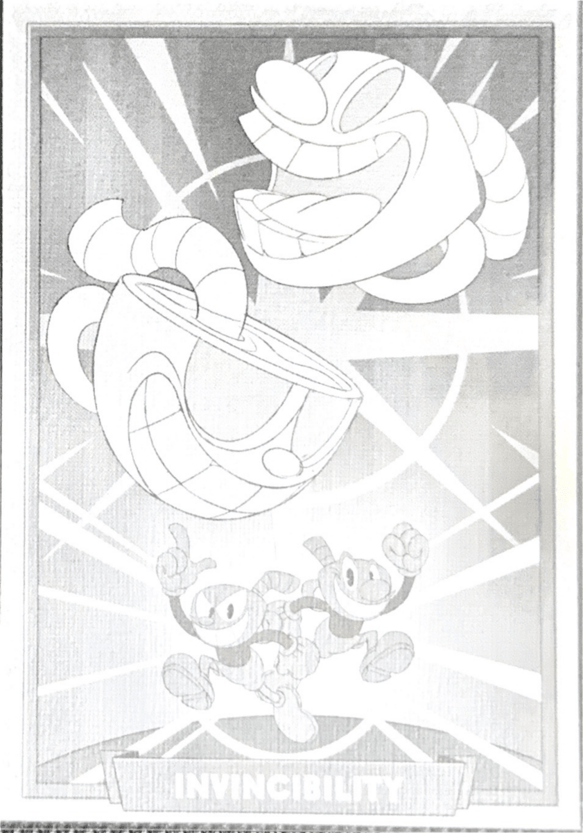 Full Set Concept 160 - Cuphead out of the cards by Dario Moccia | BraccoTCG