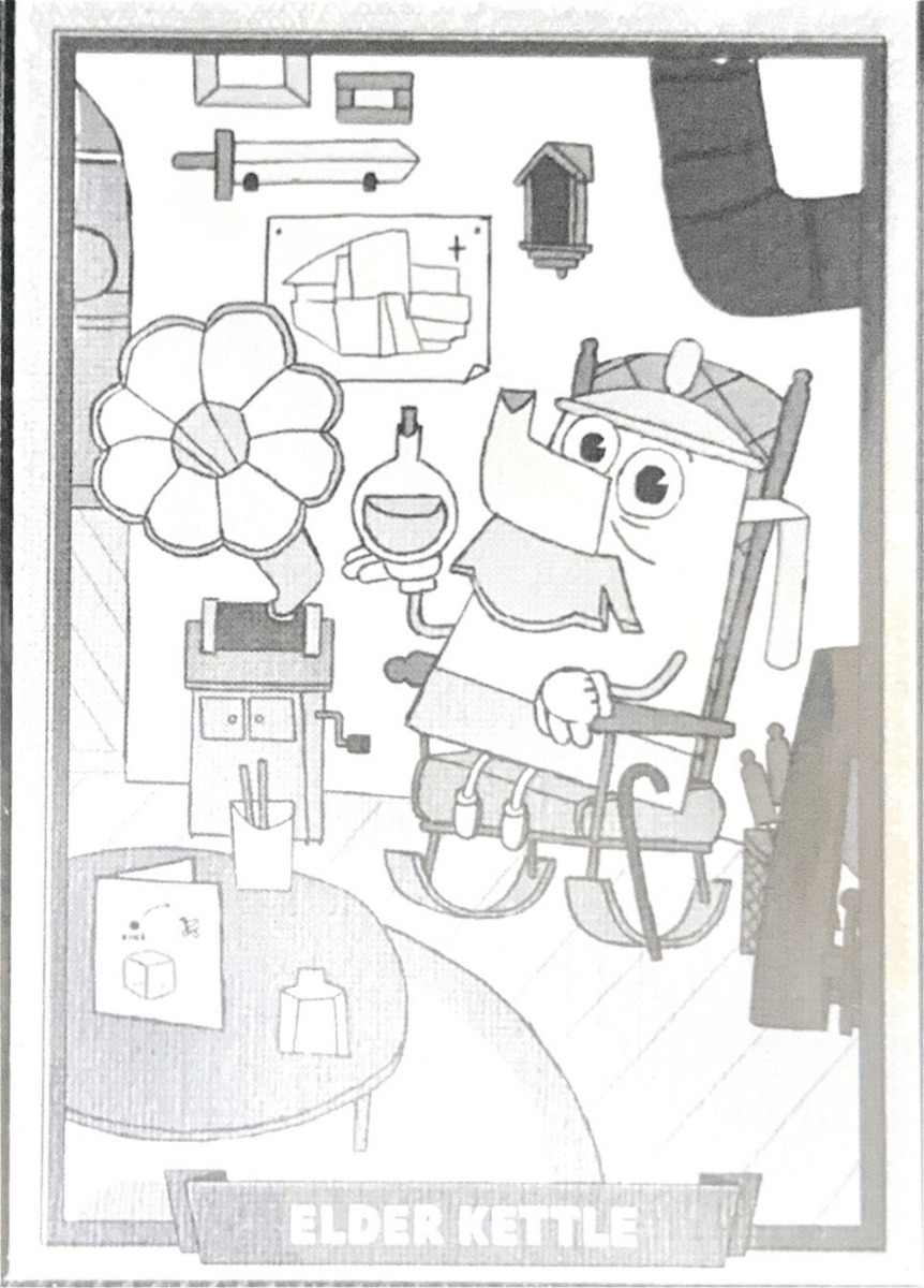 Full Set Concept 160 - Cuphead out of the cards by Dario Moccia | BraccoTCG