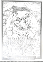 Full Set Concept 160 - Cuphead out of the cards by Dario Moccia | BraccoTCG