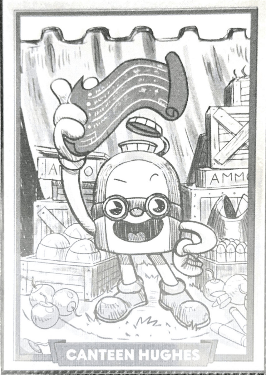 Full Set Concept 160 - Cuphead out of the cards by Dario Moccia | BraccoTCG